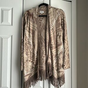 Lucky brand western cardigan